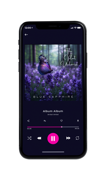 Tablet view of Premade Classical & Romantic Music Album Cover - Ebony Clay #11862 | AlbumArtZone*