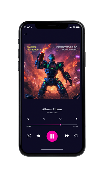 Tablet view of Premade EDM, House & Dub Album Cover - Thunder #11906 | AlbumArtZone*