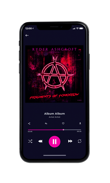 Tablet view of Premade Rock,Punk & Alternative Album Cover - Aubergine #11910 | AlbumArtZone*