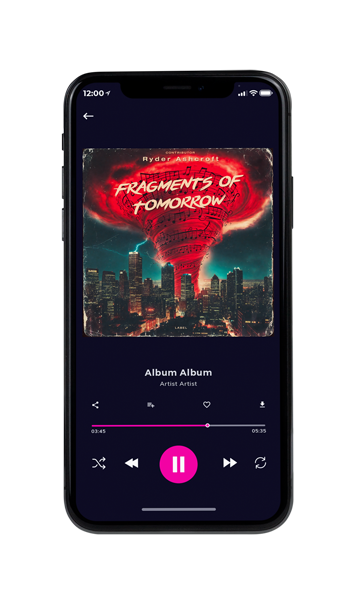 Tablet view of Premade Electronica & Ambient Album Cover - Roman #11914 | AlbumArtZone*
