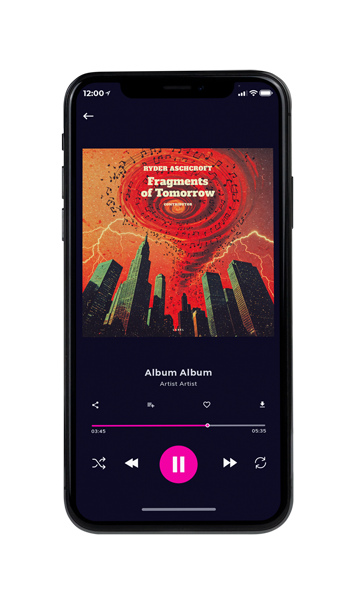 Tablet view of Premade Electronica & Ambient Album Cover - Mojo #11921 | AlbumArtZone*
