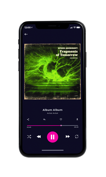 Tablet view of Premade EDM, House & Dub Album Cover - Black Olive #11923 | AlbumArtZone*
