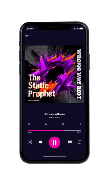 Tablet view of Premade Contemporary Music Album Cover - Charm #11936 | AlbumArtZone*