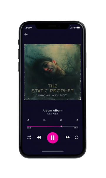 Tablet view of Premade Electronica & Ambient Album Cover - Outer Space #11950 | AlbumArtZone*