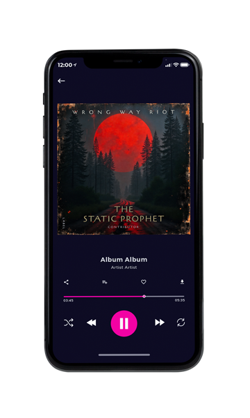 Tablet view of Premade Electronica & Ambient Album Cover - Shark #11953 | AlbumArtZone*