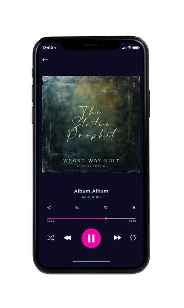 Tablet view of Premade Electronica & Ambient Album Cover - Heavy Metal #11956 | AlbumArtZone*
