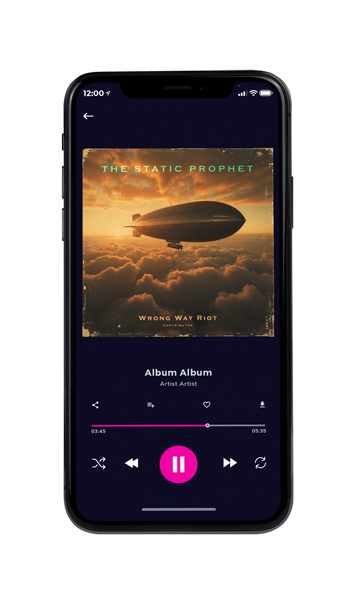 Tablet view of Premade Indie & Folk Music Album Cover - Mondo #11980 | AlbumArtZone*