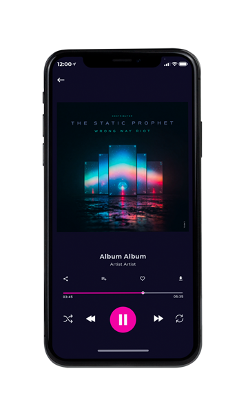Tablet view of Premade Electronica & Ambient Book Cover - Ebony #11995 | AlbumArtZone*
