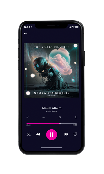 Tablet view of Premade Electronica & Ambient Book Cover - Outer Space #12007 | AlbumArtZone*