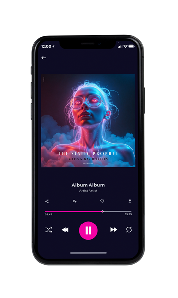 Tablet view of Premade Electronica & Ambient Album Cover - Martinique #12011 | AlbumArtZone*