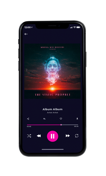 Tablet view of Premade Electronica & Ambient Album Cover - Bunker #12014 | AlbumArtZone*