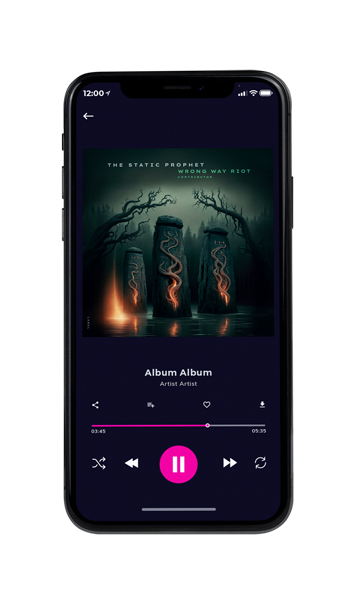 Tablet view of Premade Rock,Punk & Alternative Album Cover - Bunker #12022 | AlbumArtZone*
