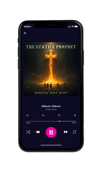 Tablet view of Premade Heavy Metal & Gothic Metal Album Cover - Zeus #12028 | AlbumArtZone*