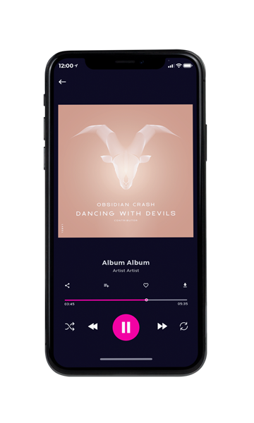 Tablet view of Premade Pop Album Cover - Cameo #12045 | AlbumArtZone*