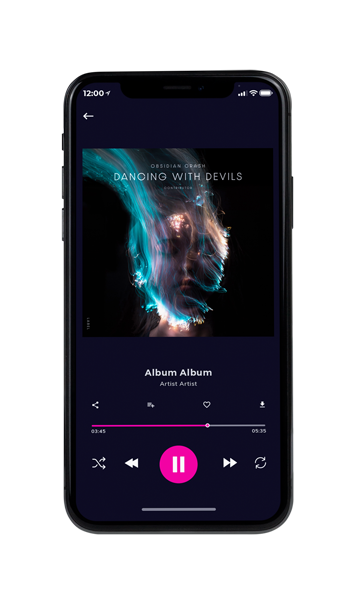 Tablet view of Premade Electronica & Ambient Album Cover - Bunker #12049 | AlbumArtZone*
