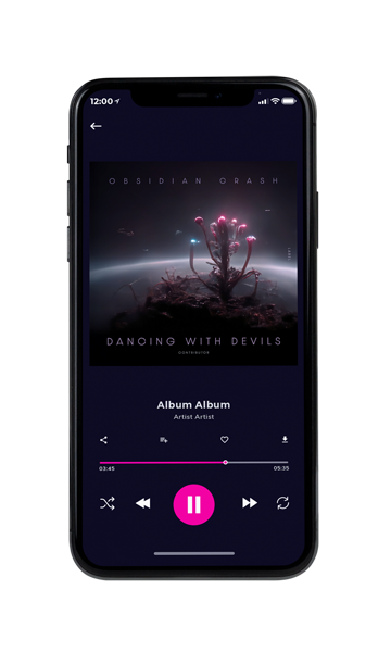 Tablet view of Premade Electronica & Ambient Album Cover - Baltic Sea #12055 | AlbumArtZone*
