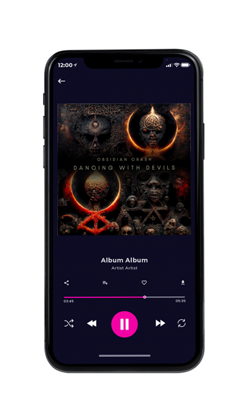 Tablet view of Premade Heavy Metal & Gothic Metal Book Cover - Gondola #12062 | AlbumArtZone*