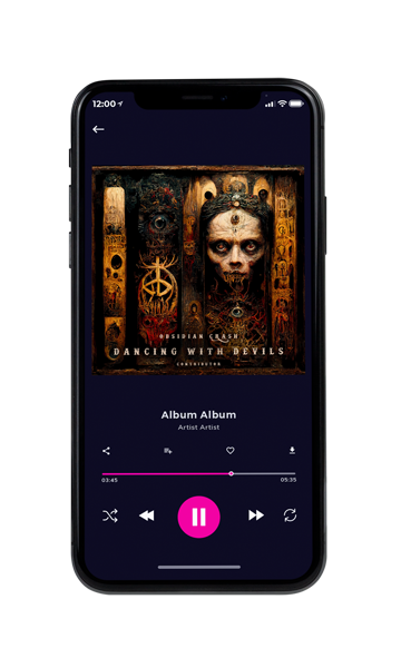 Tablet view of Premade Heavy Metal & Gothic Metal Book Cover - Twine #12066 | AlbumArtZone*