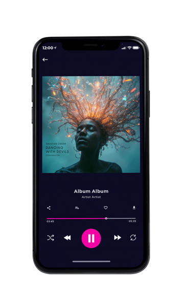 Tablet view of Premade Electronica & Ambient Book Cover - Sirocco #12071 | AlbumArtZone*