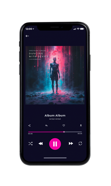 Tablet view of Premade Electronica & Ambient Album Cover - Charade #12075 | AlbumArtZone*