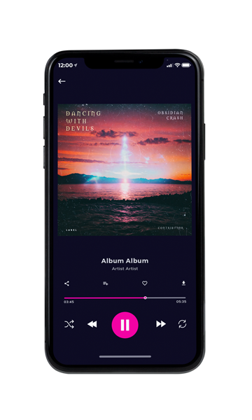 Tablet view of Premade Electronica & Ambient Album Cover - Baltic Sea #12079 | AlbumArtZone*