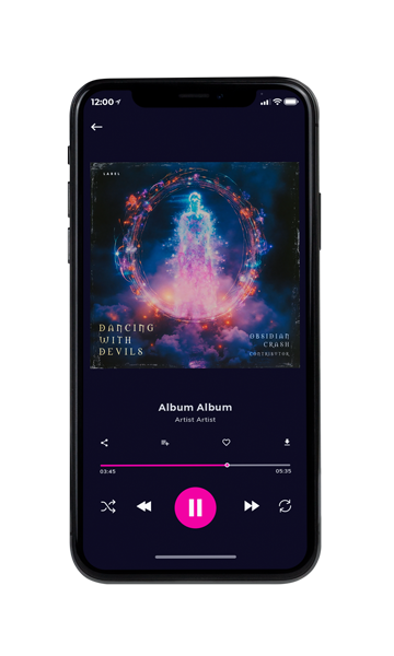 Tablet view of Premade Electronica & Ambient Album Cover - Mirage #12081 | AlbumArtZone*