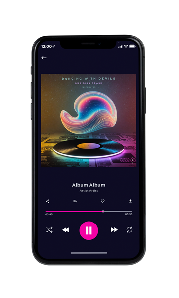 Tablet view of Premade Electronica & Ambient Book Cover - Tundora #12094 | AlbumArtZone*