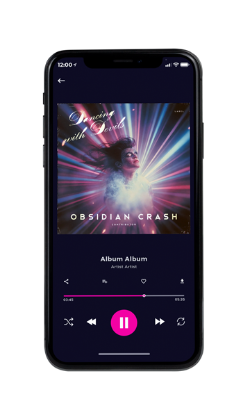 Tablet view of Premade Electronica & Ambient Album Cover - Mortar #12099 | AlbumArtZone*