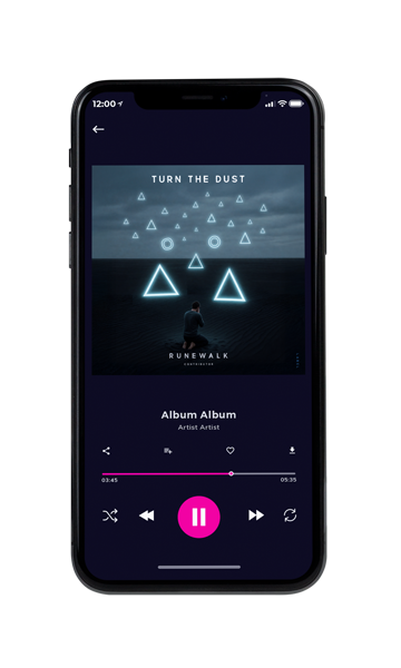 Tablet view of Premade Pop Album Cover - Mirage #12117 | AlbumArtZone*