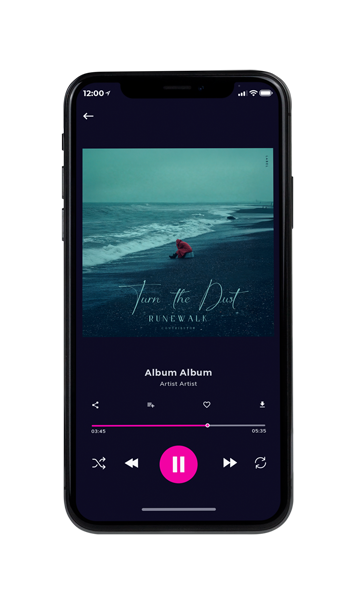 Tablet view of Premade Electronica & Ambient Book Cover - Big Stone #12129 | AlbumArtZone*