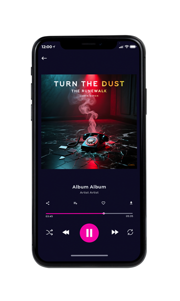 Tablet view of Premade Podcast Book Cover - Thunder #12149 | AlbumArtZone*