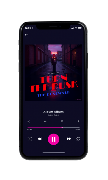 Tablet view of Premade Pop Album Cover - Ebony #12186 | AlbumArtZone*