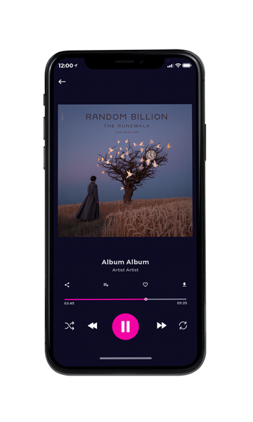 Tablet view of Premade Podcast Album Cover - Scarpa Flow #12209 | AlbumArtZone*