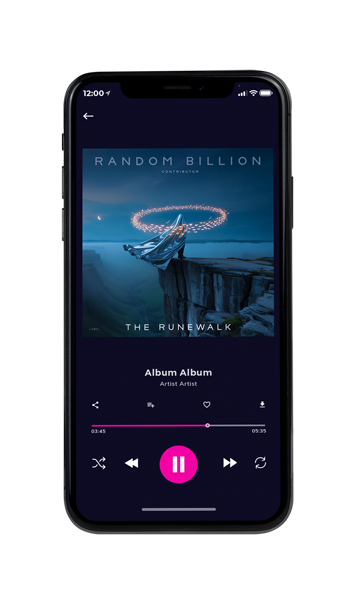 Tablet view of Premade Contemporary Music Album Cover - San Juan #12230 | AlbumArtZone*