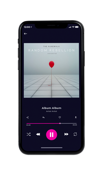 Tablet view of Premade Pop Album Cover - Pumice #12263 | AlbumArtZone*