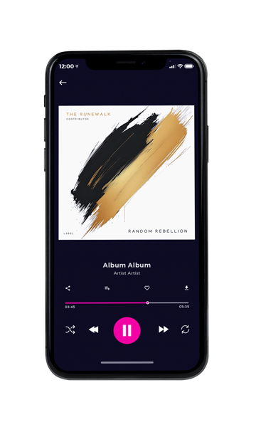Tablet view of Premade Contemporary Music Album Cover - Laser #12265 | AlbumArtZone*