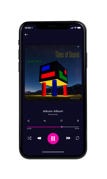 Tablet view of Premade Electronica & Ambient Book Cover - Mirage #16023 | AlbumArtZone*