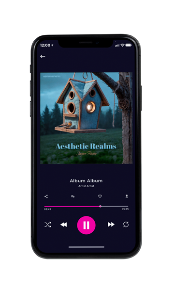 Tablet view of Premade Country & Acoustic Book Cover - Outer Space #16047 | AlbumArtZone*