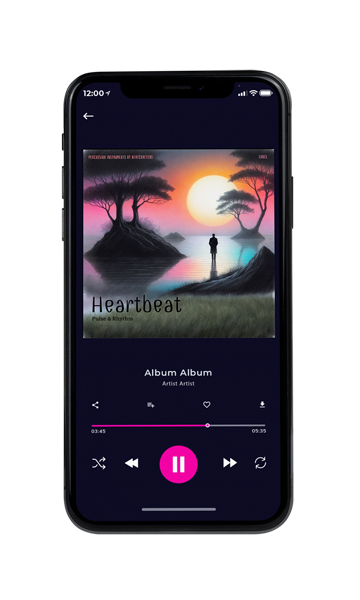 Tablet view of Premade Indie & Folk Music Album Cover - Thunder #16096 | AlbumArtZone*