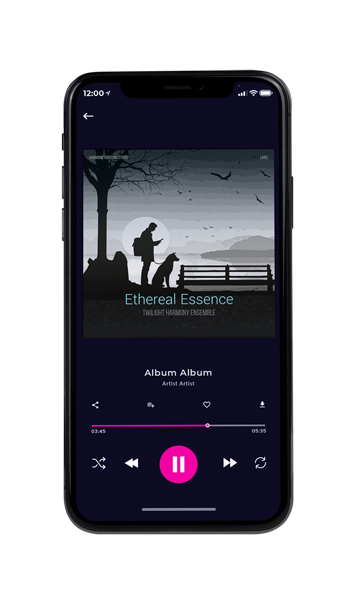 Tablet view of Premade Pop Album Cover - Pumice #16102 | AlbumArtZone*