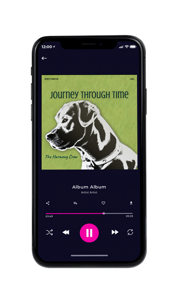 Tablet view of Premade Podcast Album Cover - Olive Green #16103 | AlbumArtZone*