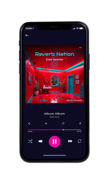 Tablet view of Premade Pop Album Cover - Merlot #16110 | AlbumArtZone*