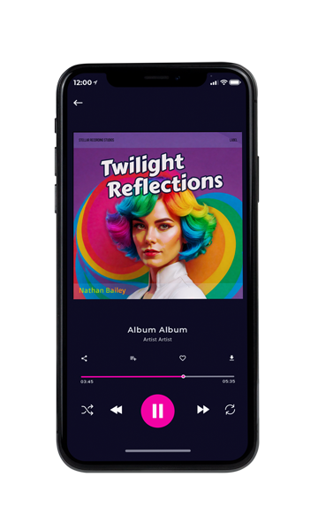 Tablet view of Premade Pop Album Cover - Cosmic #16141 | AlbumArtZone*