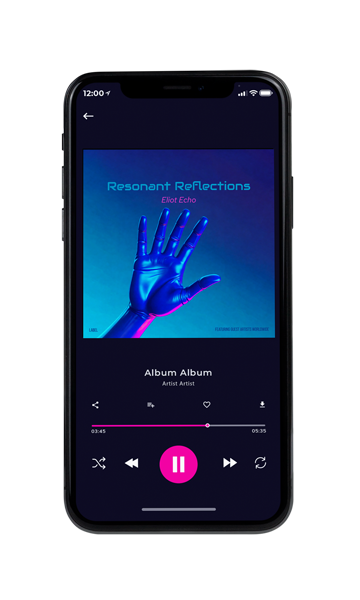 Tablet view of Premade Contemporary Music Album Cover - Jacksons Purple #16151 | AlbumArtZone*