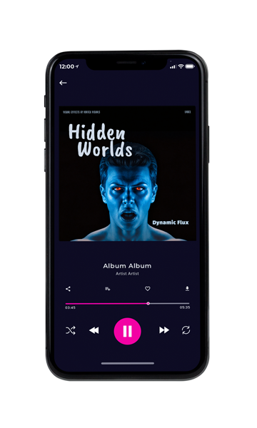 Tablet view of Premade Electronica & Ambient Book Cover - Polo Blue #16154 | AlbumArtZone*