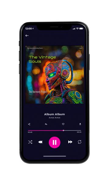Tablet view of Premade Electronica & Ambient Album Cover - Copper #16195 | AlbumArtZone*