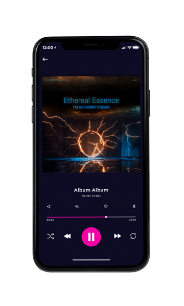 Tablet view of Premade Electronica & Ambient Album Cover - Cod Gray #16235 | AlbumArtZone*