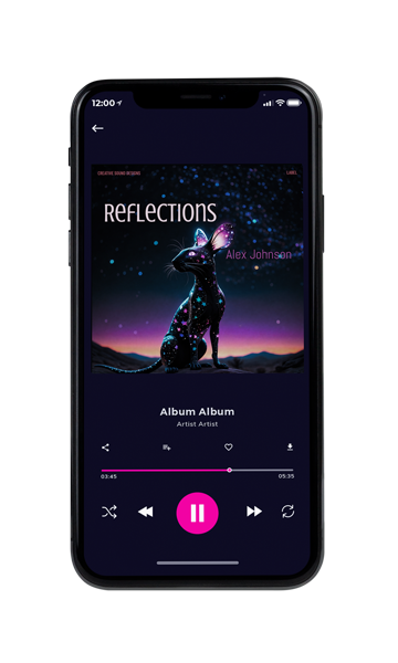 Tablet view of Premade Electronica & Ambient Book Cover - Vulcan #16249 | AlbumArtZone*