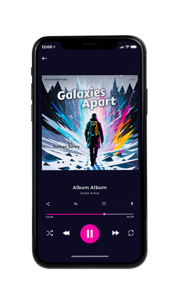 Tablet view of Premade Contemporary Music Album Cover - Ghost #16256 | AlbumArtZone*