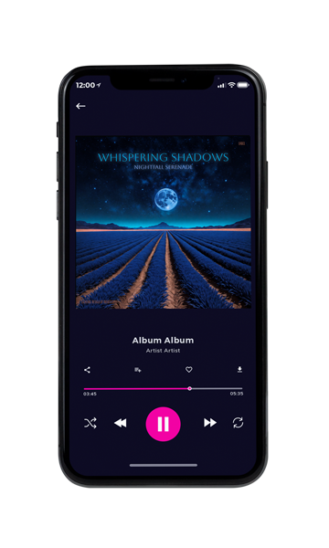 Tablet view of Premade Electronica & Ambient Album Cover - Big Stone #16261 | AlbumArtZone*